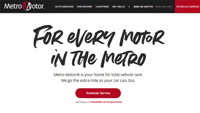 Metro Motor desktop screenshot